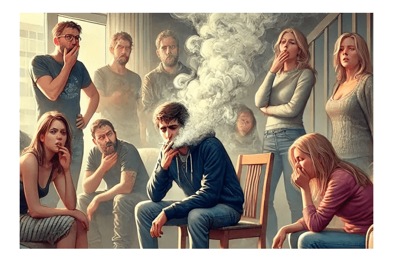 Humo de Segunda Mano vs. Vapor de Vaper: Todo lo que Necesitas Saber - DIY Vape Shop