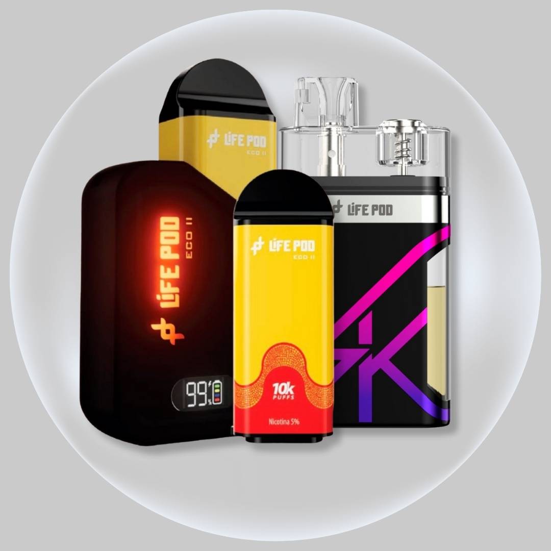 Life Pod: Vapes Desechables 29 Sabores Frescos DIY Vape Shop Life Pod: Vapes Desechables 29 Sabores Frescos DIY Vape Shop