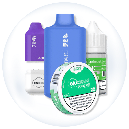 Glucloud: Vapes Desechables, Pouches y Pods ▷ Distribuidor DIY Vape