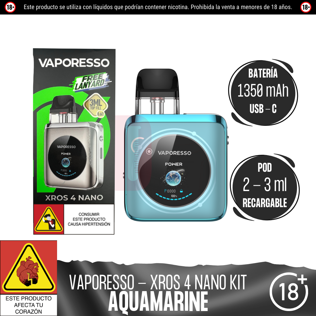 Vaporesso - Xros 4 Nano Kit