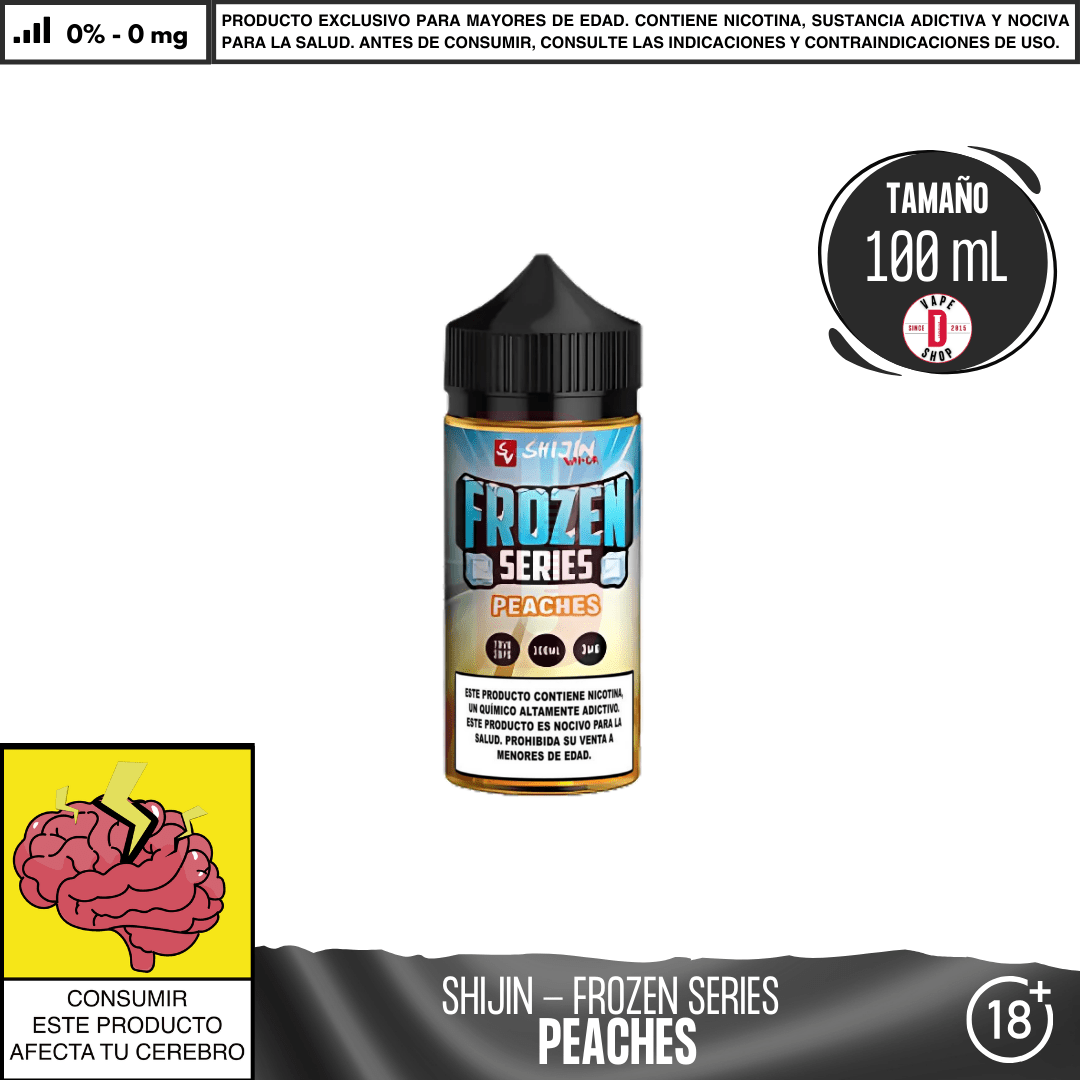 Shijin Vapor - Frozen Peaches - Eliquid - Shijin | BL - SV - FR - PEA - 00