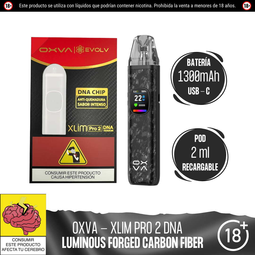 Oxva - Xlim Pro 2 DNA - Pod - Oxva | EQ - OXVA - XLIM - PRO2DNA - LFC