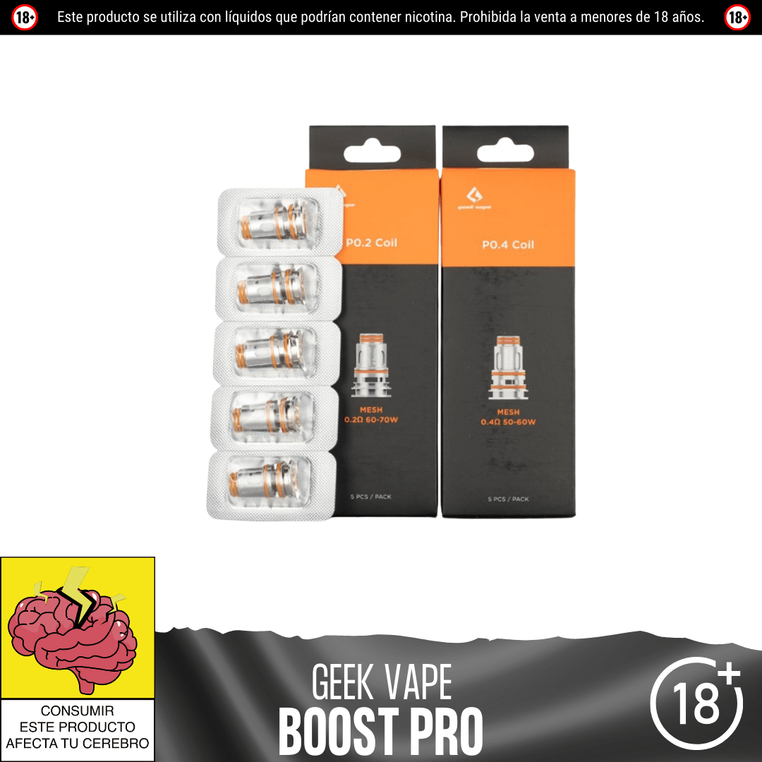 Geekvape - Aegis Boost Pro Coils | Resistencias Comerciales de Geekvape DIY Vape Shop Geekvape - Aegis Boost Pro Coils | Resistencias Comerciales de Geekvape DIY Vape Shop