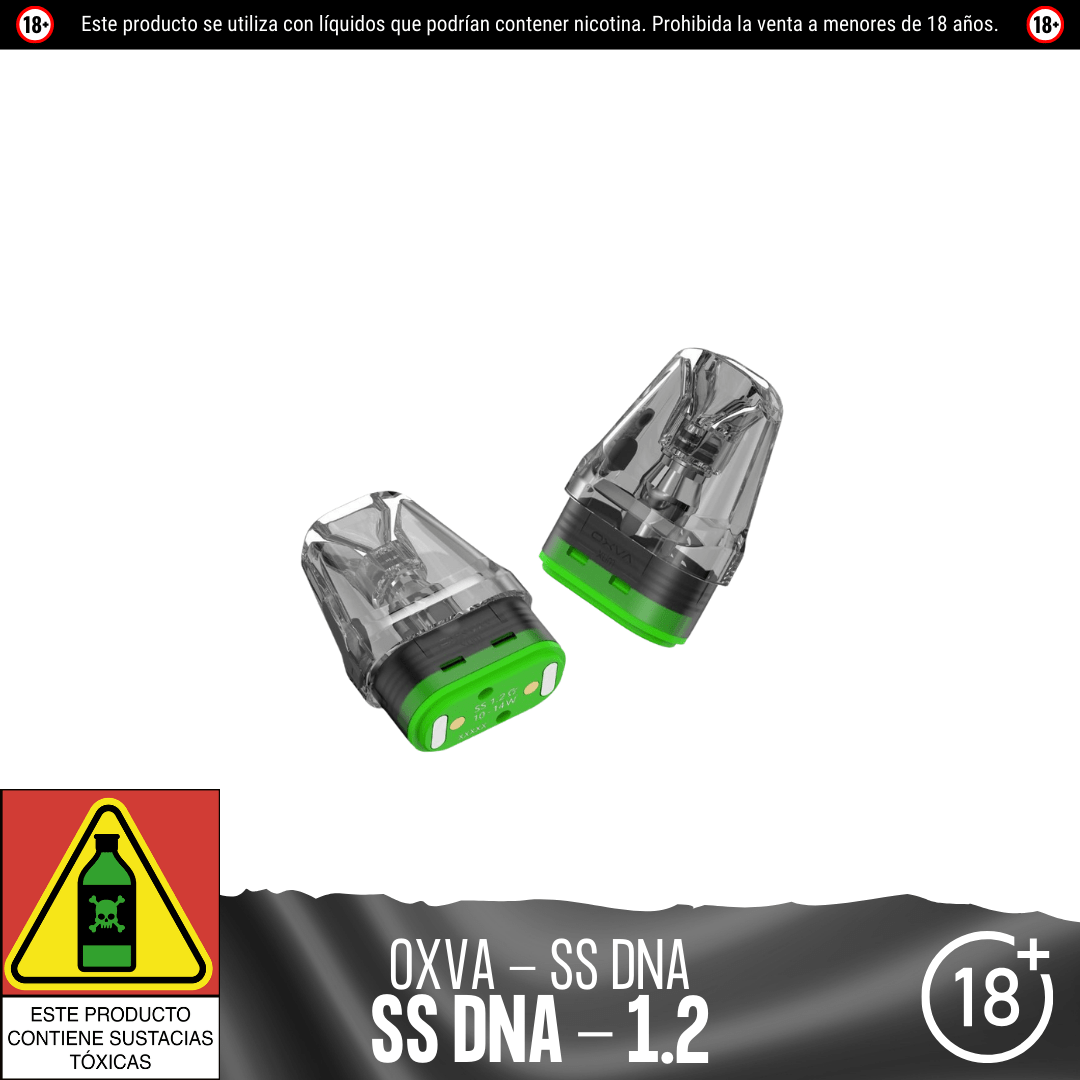 Oxva - Resistencias Xlim SS DNA - Resistencias Comerciales - Oxva | RC - OXVA - XLIMSS - 1.2U