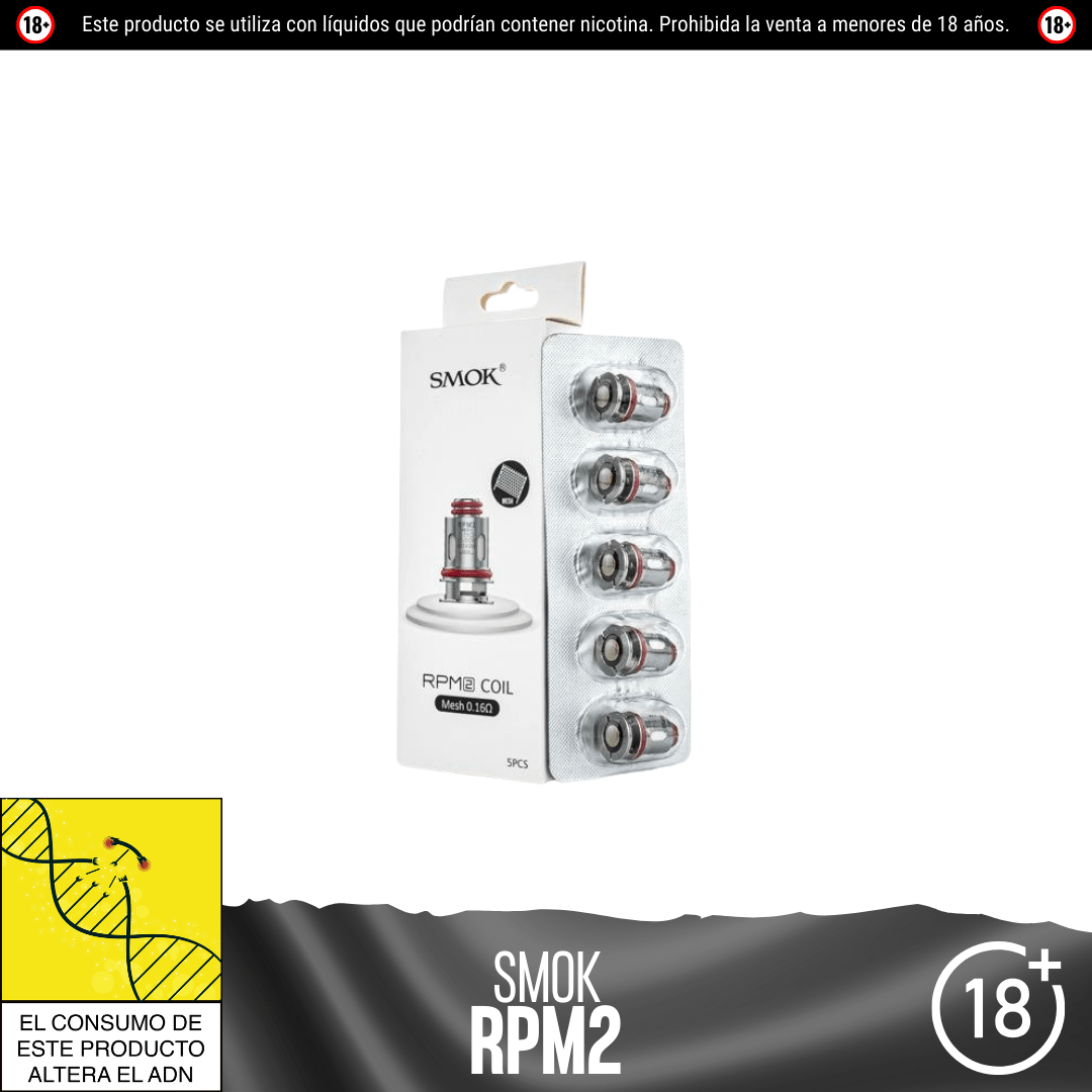 Smok - Resistencias RPM2 - Resistencias Comerciales - Smok | RC - SMK - RPM2 - 01