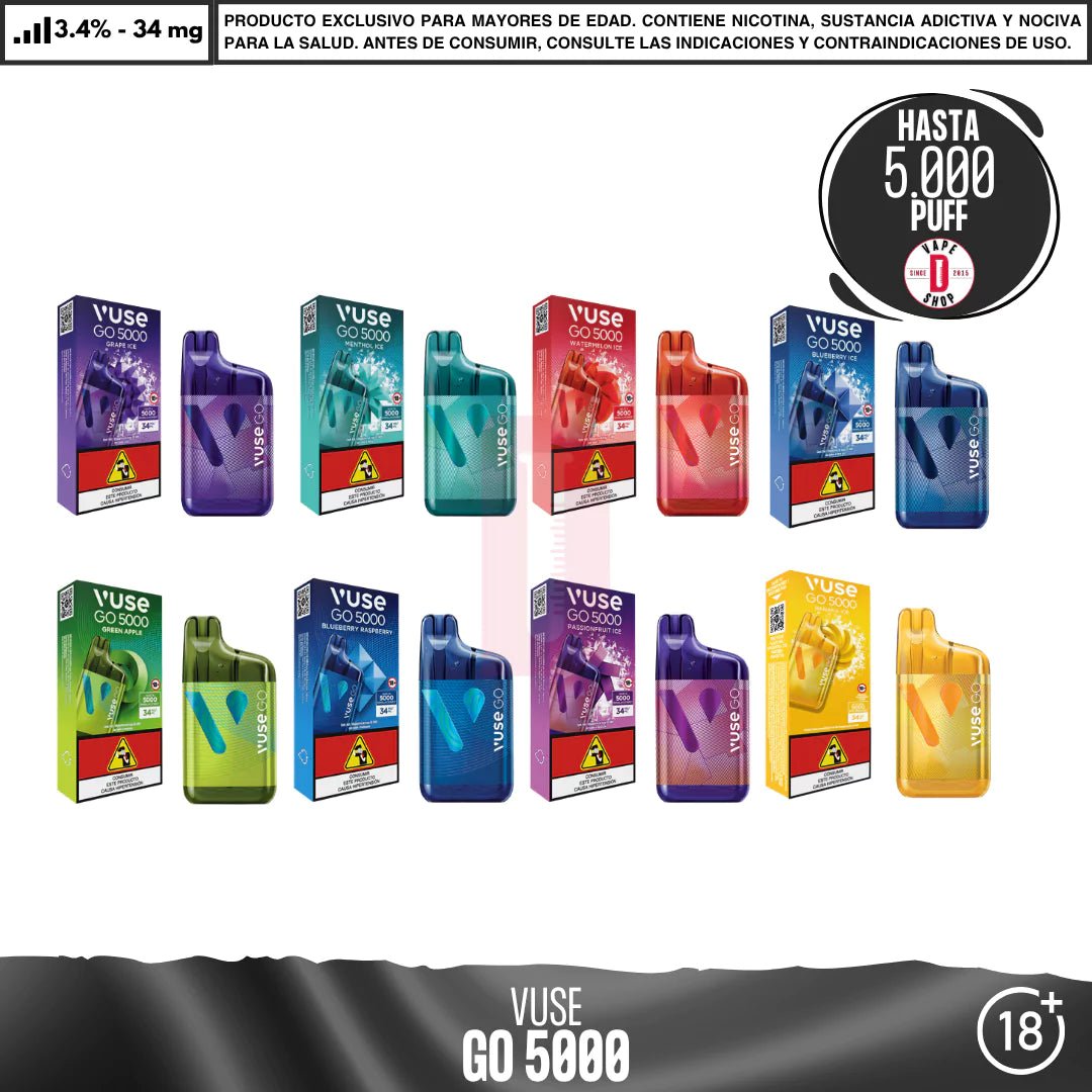 Vuse Go 5000 Precio VUSE - GO 5000 Puffs Vuse Go 5000 Precio VUSE - GO 5000 Puffs