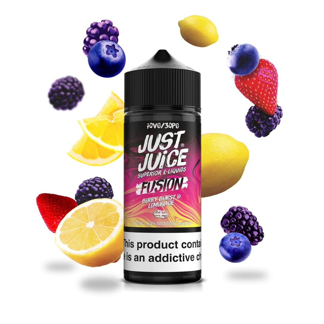 Berry Burst & Lemonade - Eliquid - Just Juice | BL-JJ-BBL-00