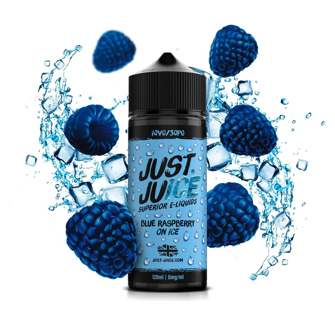 Blue Raspberry On Ice - Eliquid - Just Juice | BL-JJ-BROI-00