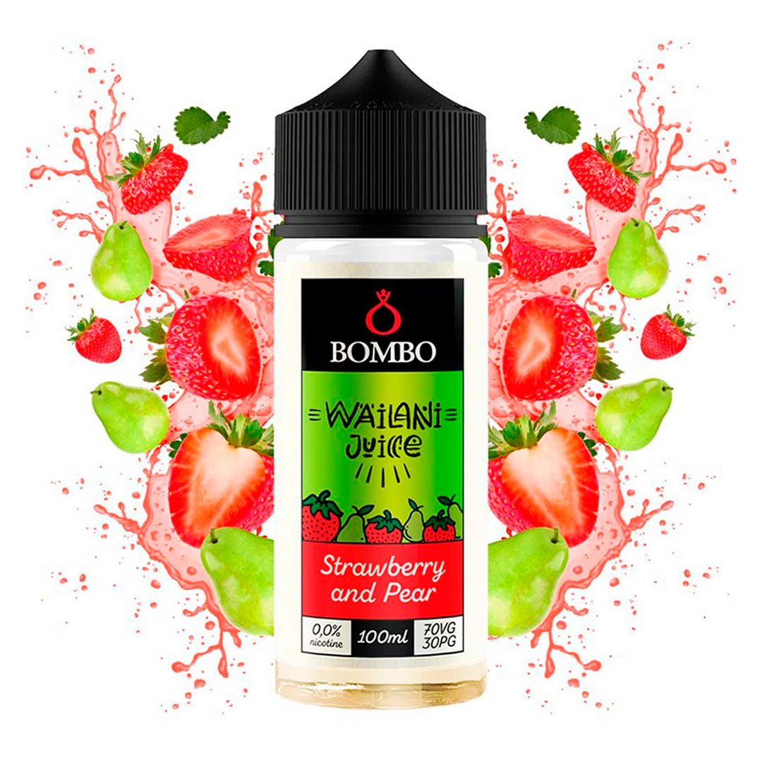 Strawberry and Pear - Eliquid - Bombo | BL-BOM-WAI-STP-00