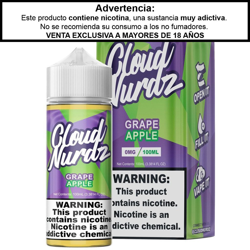 Grape Apple - Eliquid - Cloud Nurdz | BL-CLN-GA-00