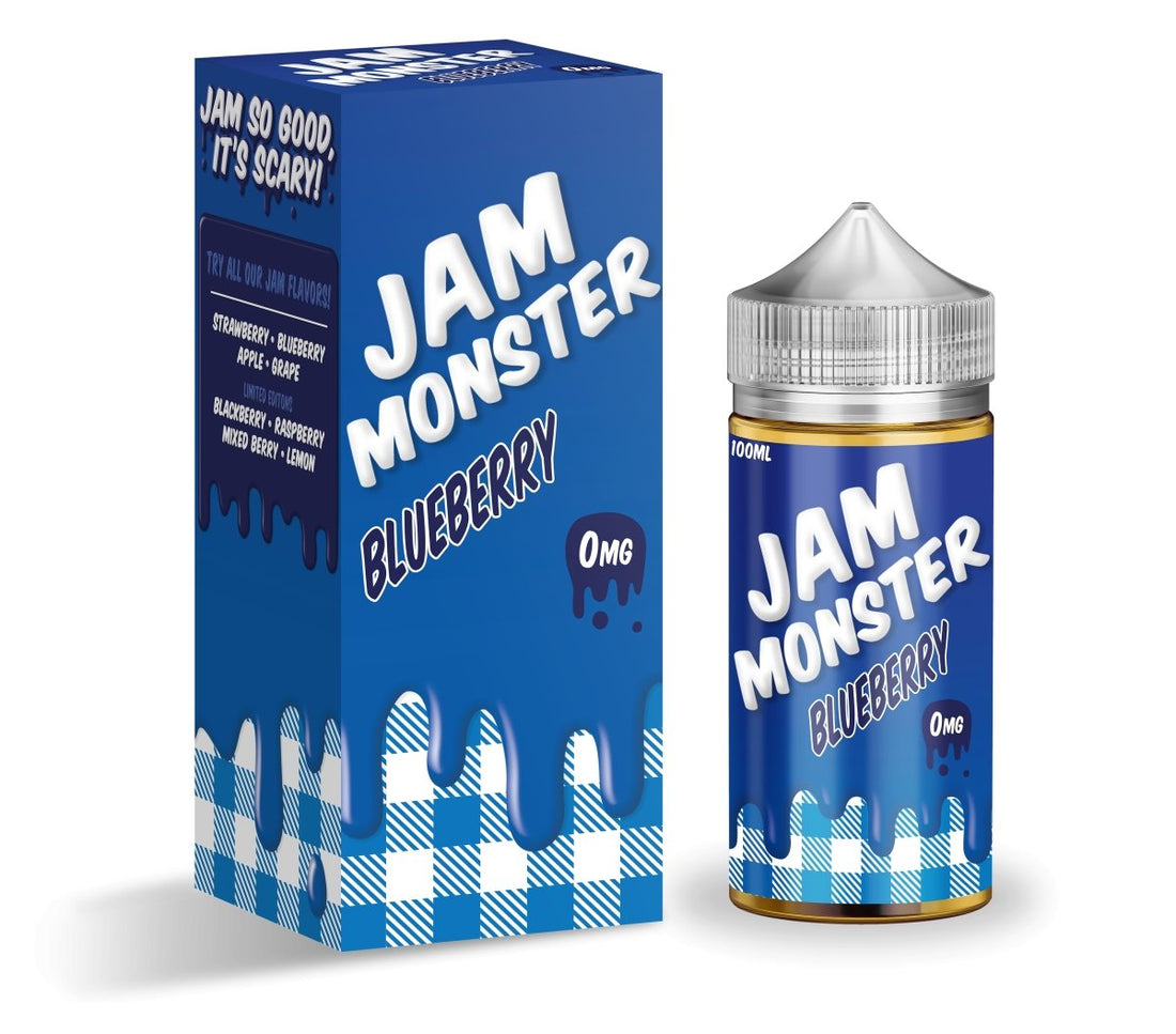 Jam Monster Blueberry - Eliquid - Monsterlabs | BL-ML-JM-BB-00