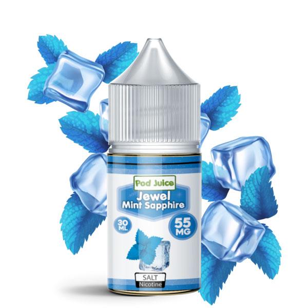 Jewel Mint Sapphire Salts - Sales de Nicotina - Pod Juice | SN-PJ-JMS-35
