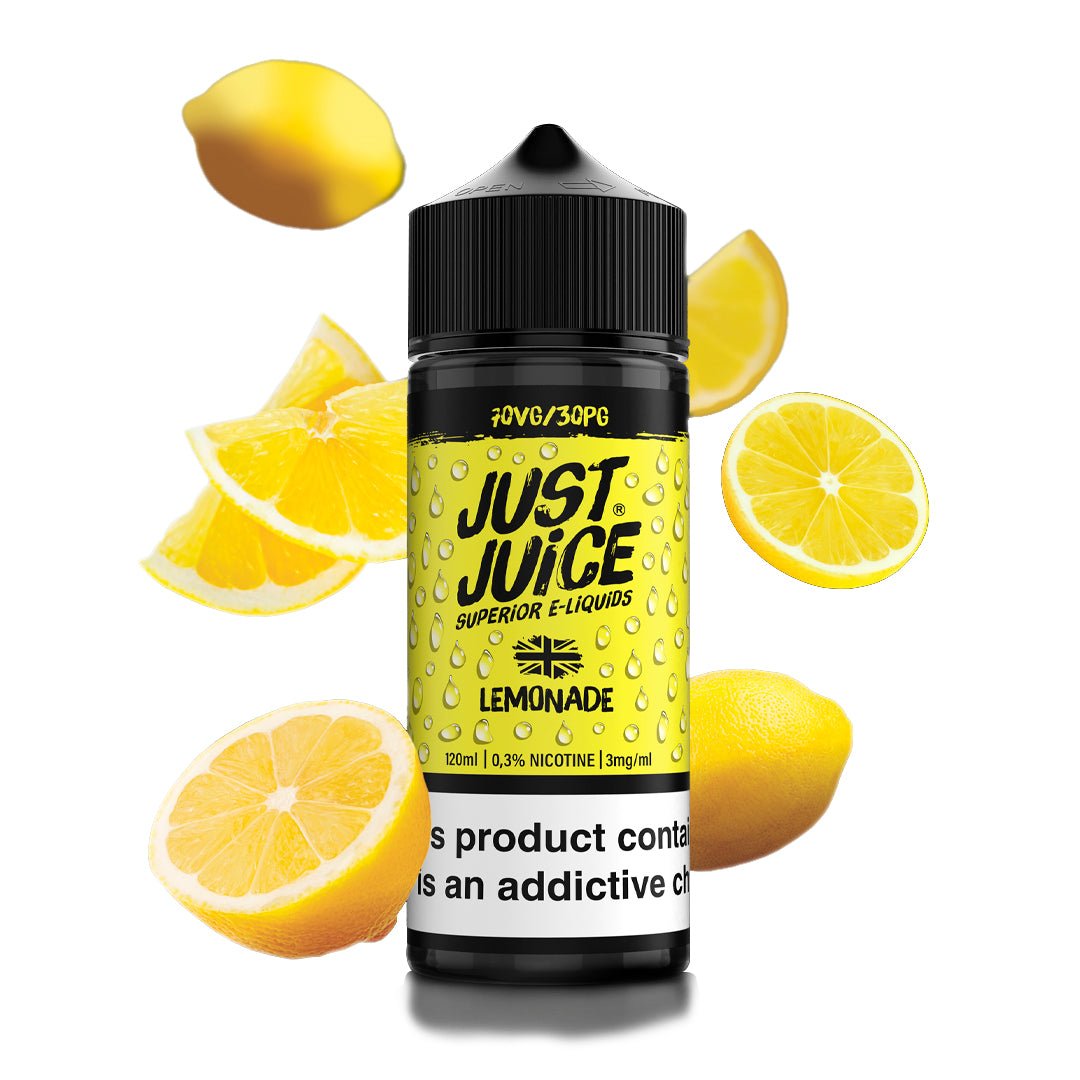 Lemonade Eliquid de Just Juice en DIY Vape.