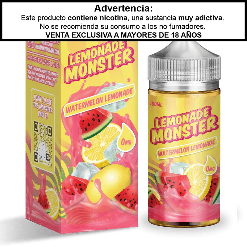 Lemonade Monster Watermelon - Eliquid - Monsterlabs | BL-ML-LM-WL-00