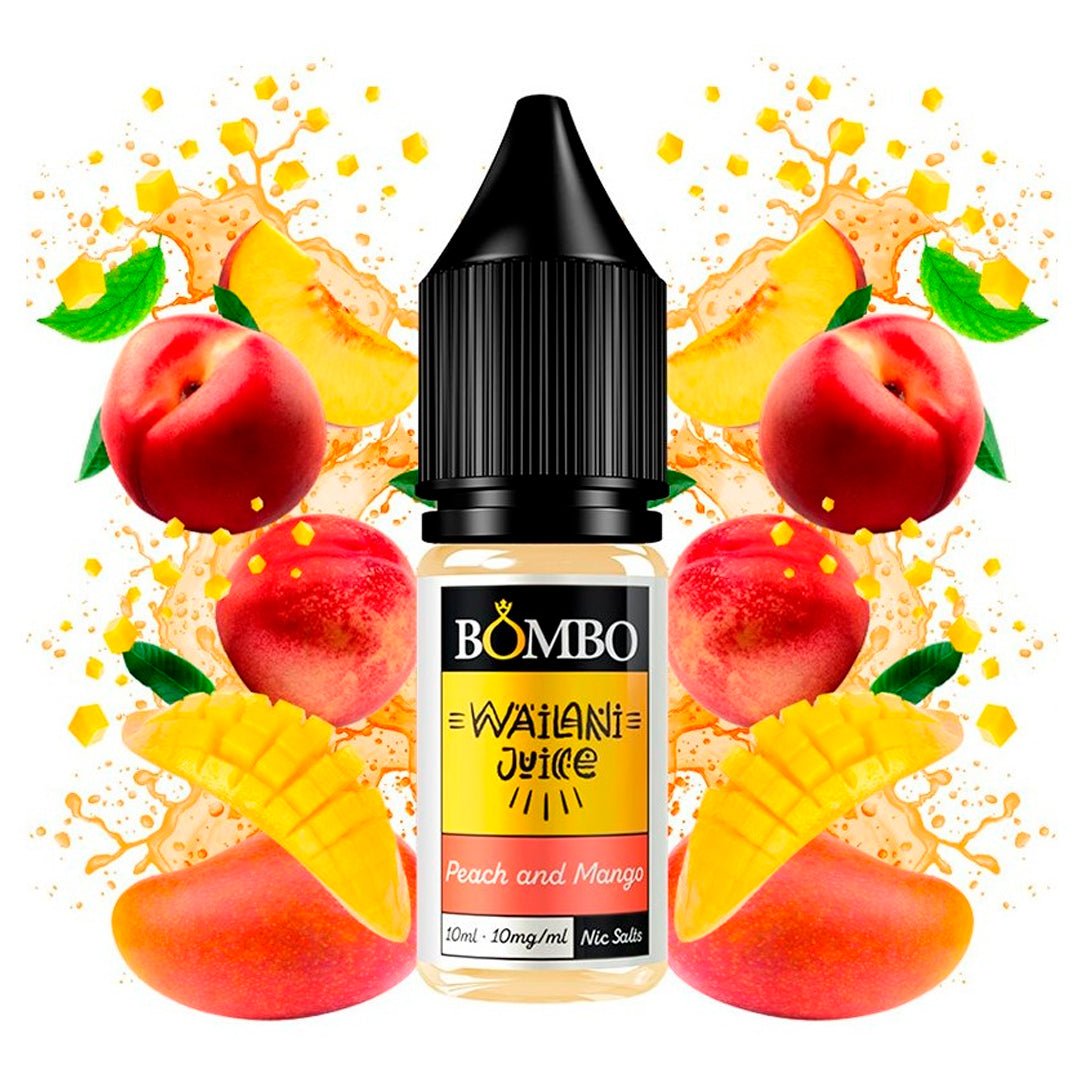 Peach And Mango Salts - Sales de Nicotina - Bombo | SN-BOM-10-WAI-PEM-20