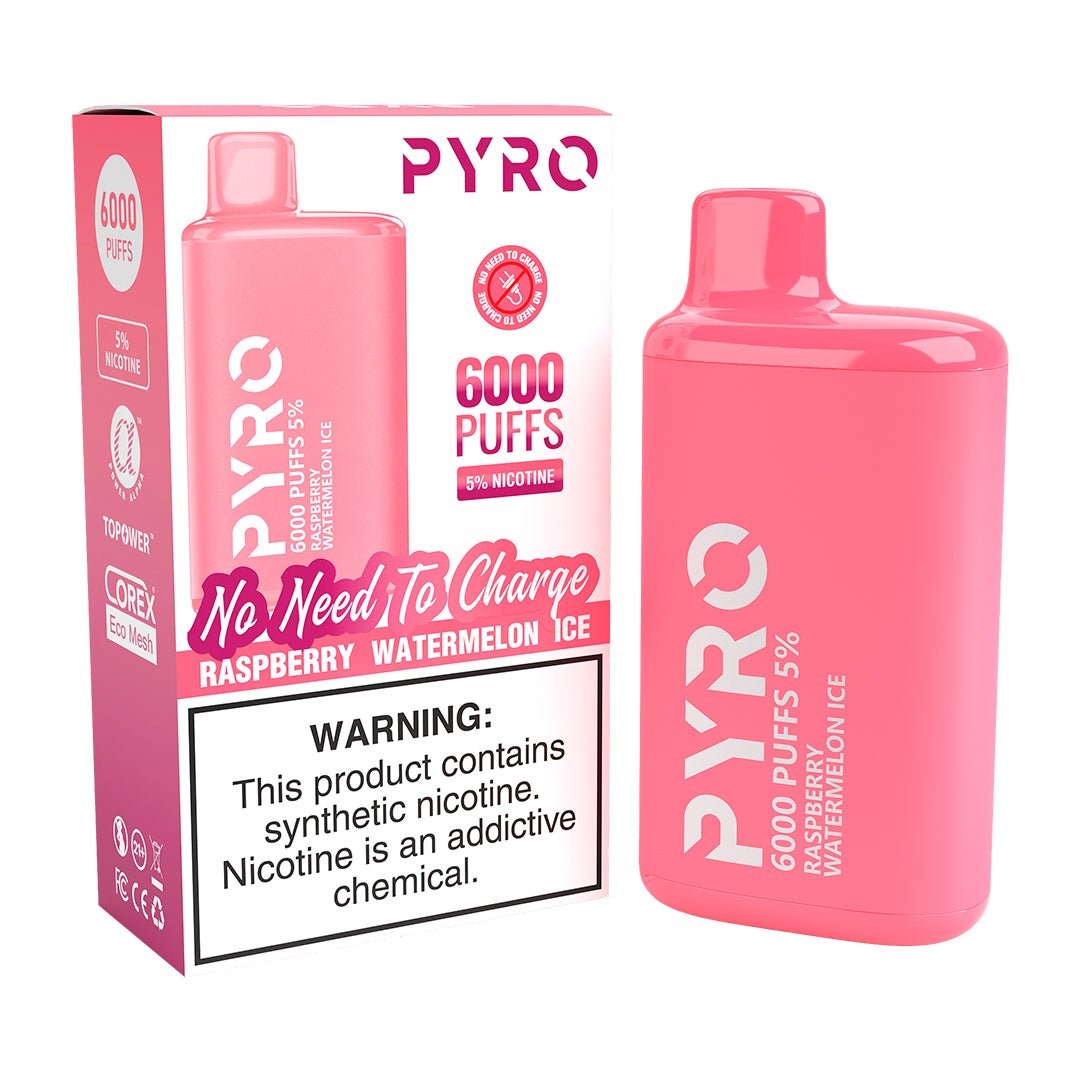 Pyro - PR 6000 PUFF - Vape Desechable - PyroTech | DIS-PYTE-PR6-RWI-50