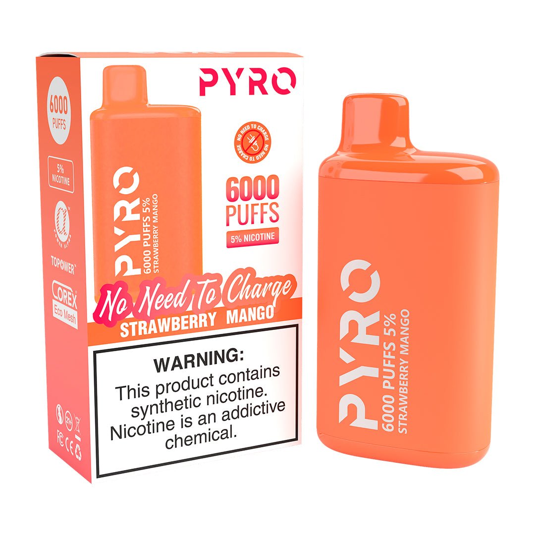 Pyro - PR 6000 PUFF - Vape Desechable - PyroTech | DIS-PYTE-PR6-STM-50