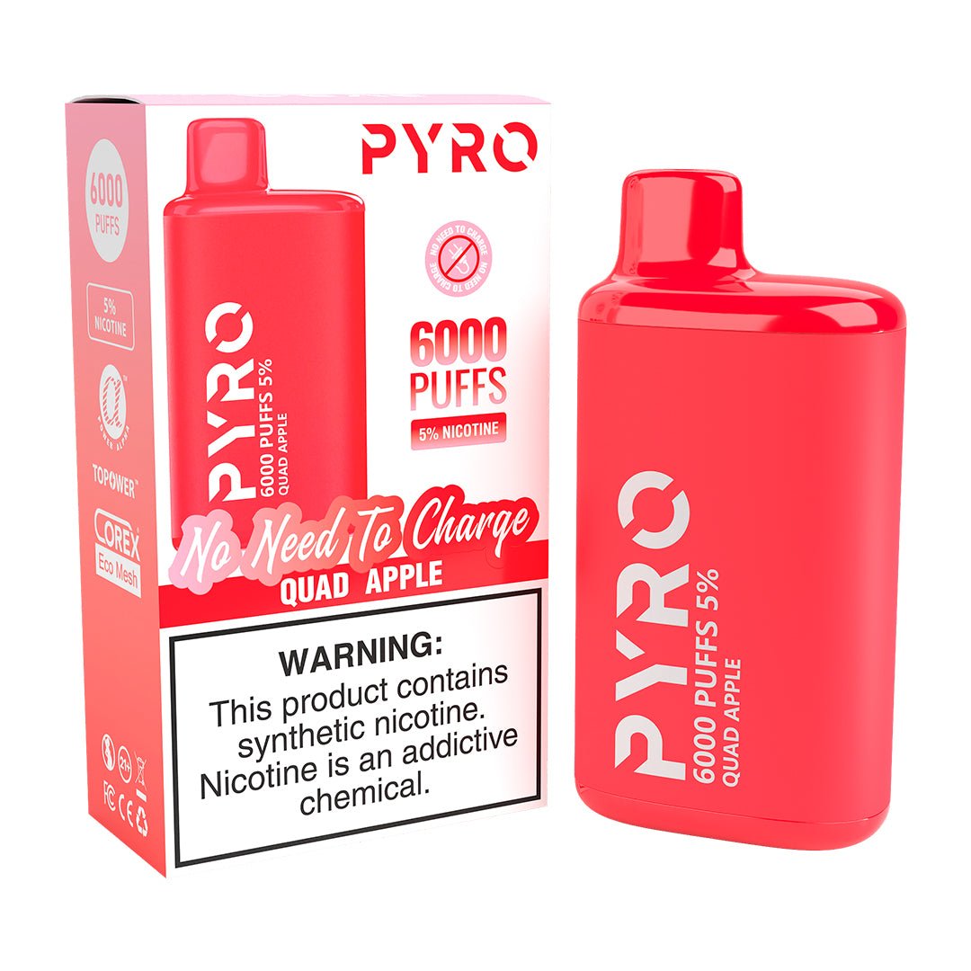 Pyro - PR 6000 PUFF - Vape Desechable - PyroTech | DIS-PYTE-PR6-QUA-50