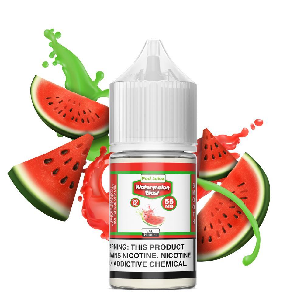 Watermelon Blast Salts - Sales de Nicotina - Pod Juice | SN-PJ-WB-35