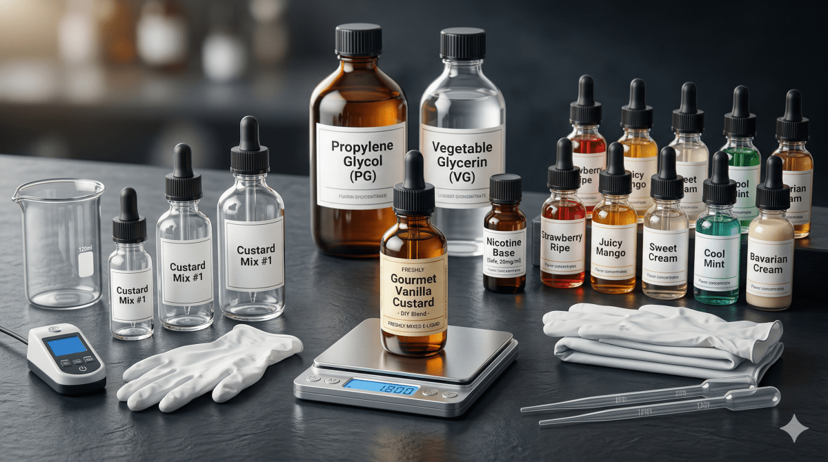 Cómo hacer tu propio ejuice DIY: guía paso a paso - DIY Vape Shop