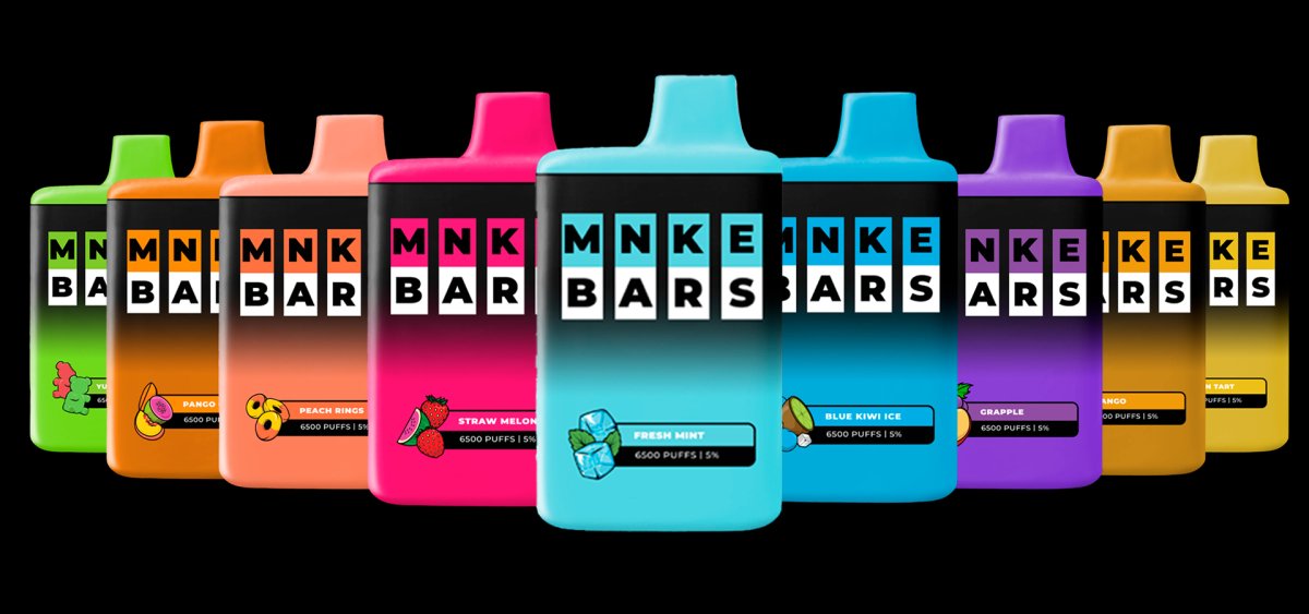 Banner MNKE Bars 6500 Puff en DIY Vape Shop 