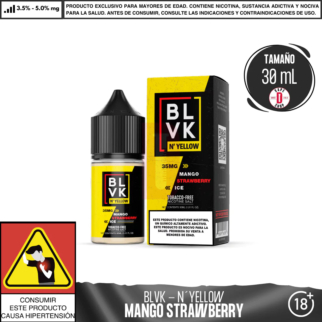 N´Yellow Mango Strawberry Ice Salts
