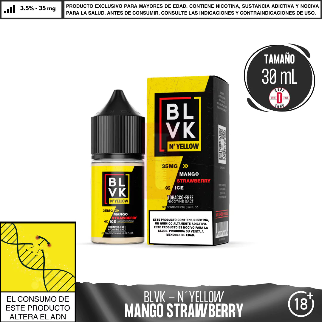 N´Yellow Mango Strawberry Ice Salts