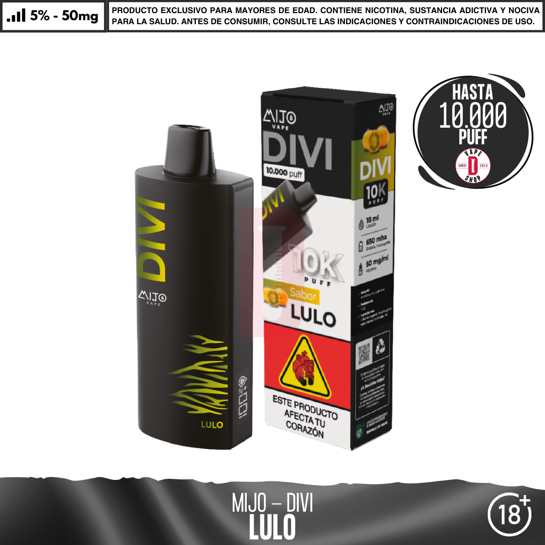 Mijo - Divi 10000 PUFF