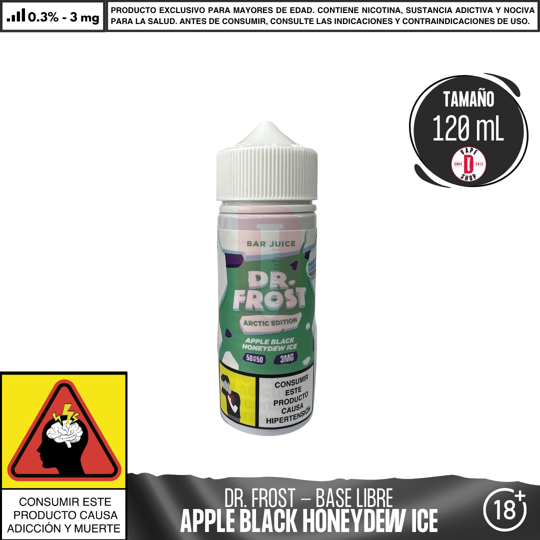 Dr Frost -Apple Black Honey Dew Ice - Juice