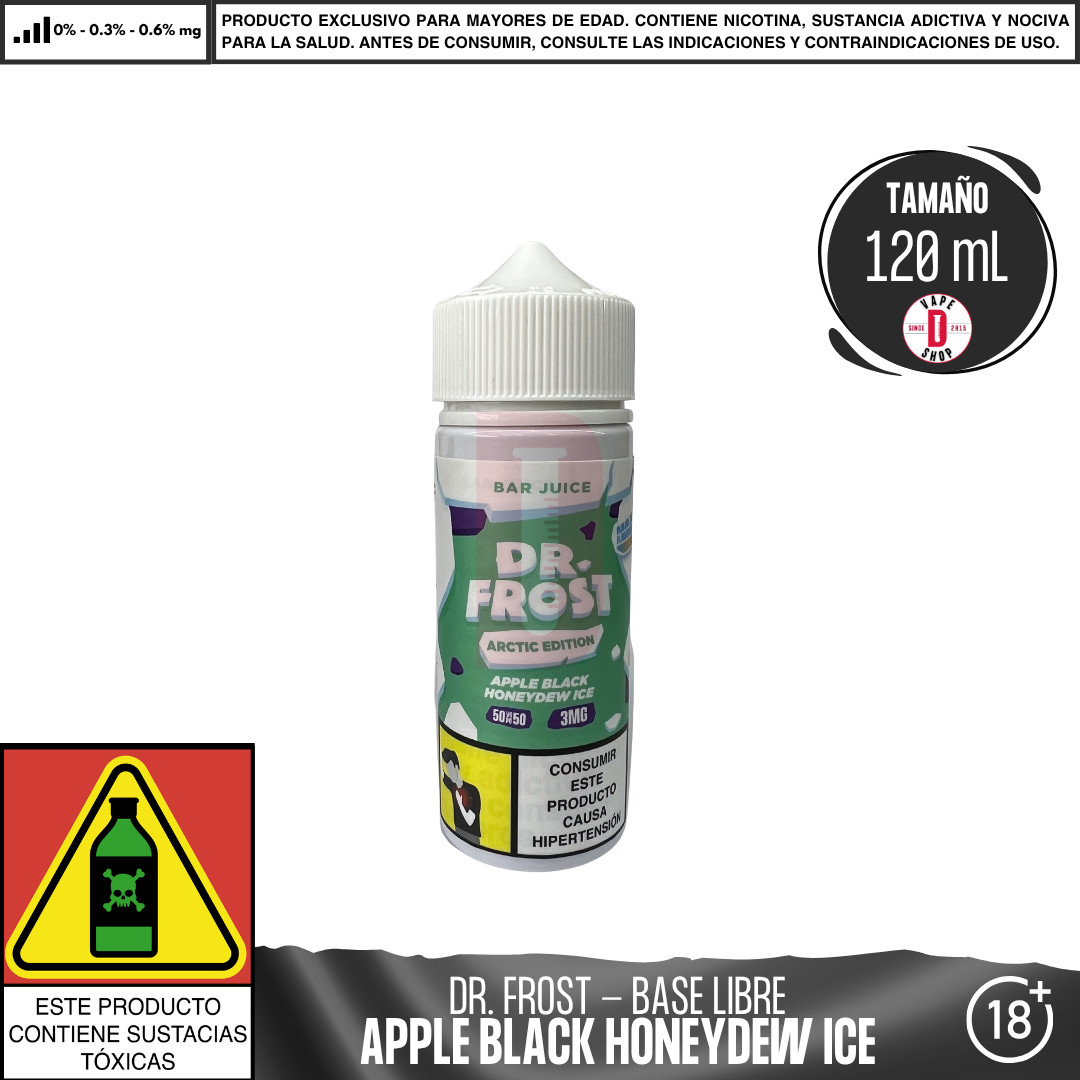 Dr Frost -Apple Black Honey Dew Ice - Juice