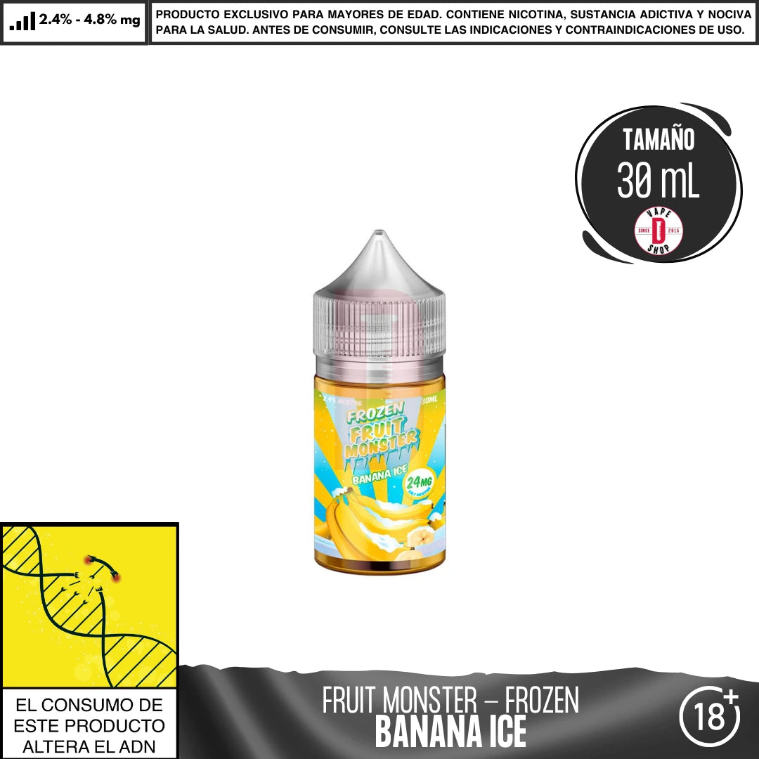 Frozen Fruit Monster Banana Ice Salts