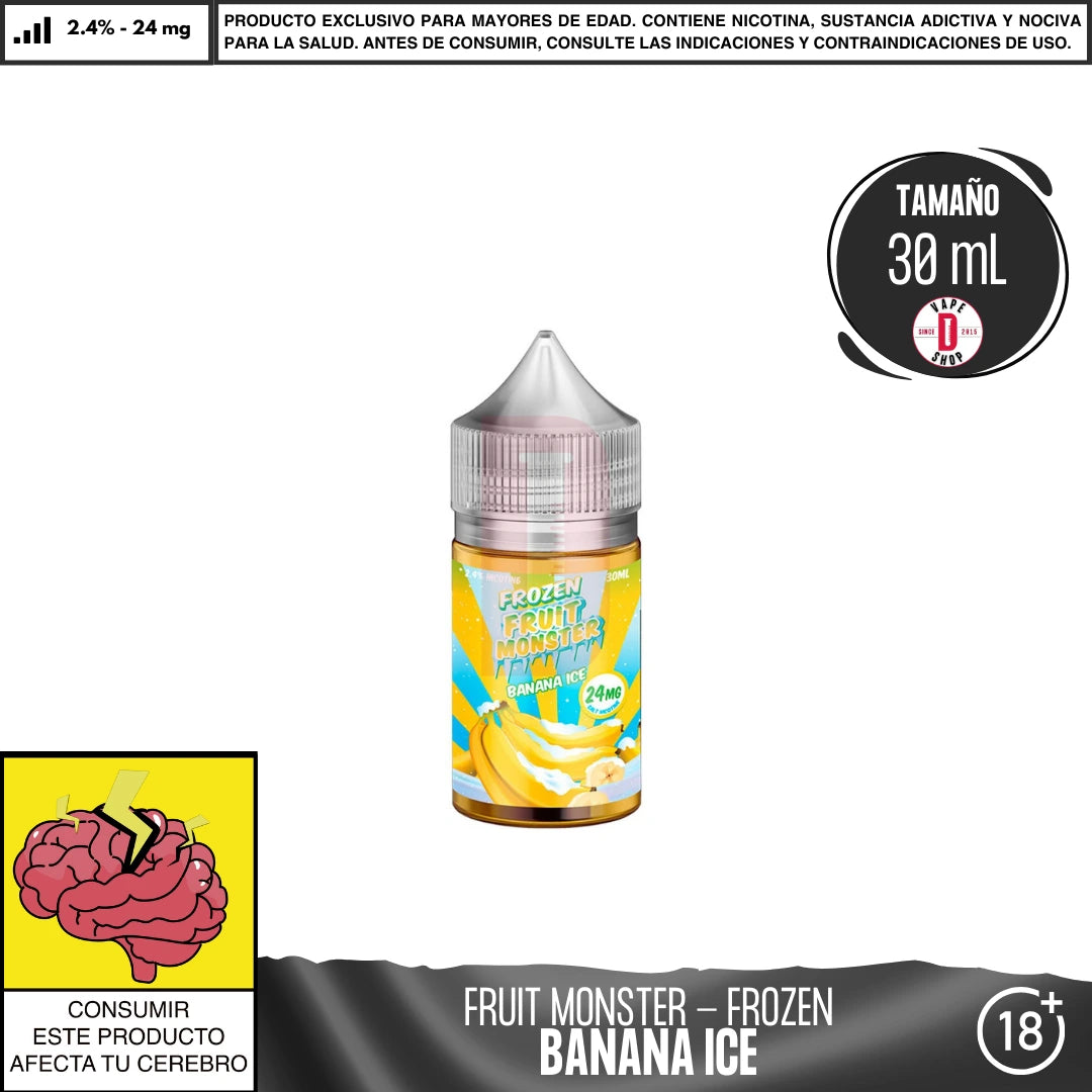 Frozen Fruit Monster Banana Ice Salts
