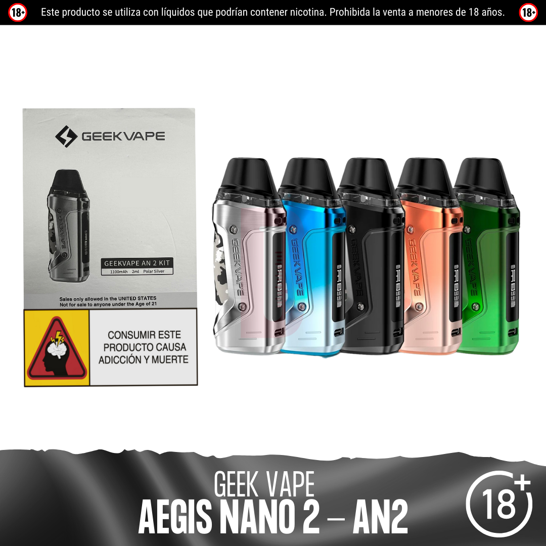 Geek Vape - AN2 (Aegis Nano 2) Pod Kit