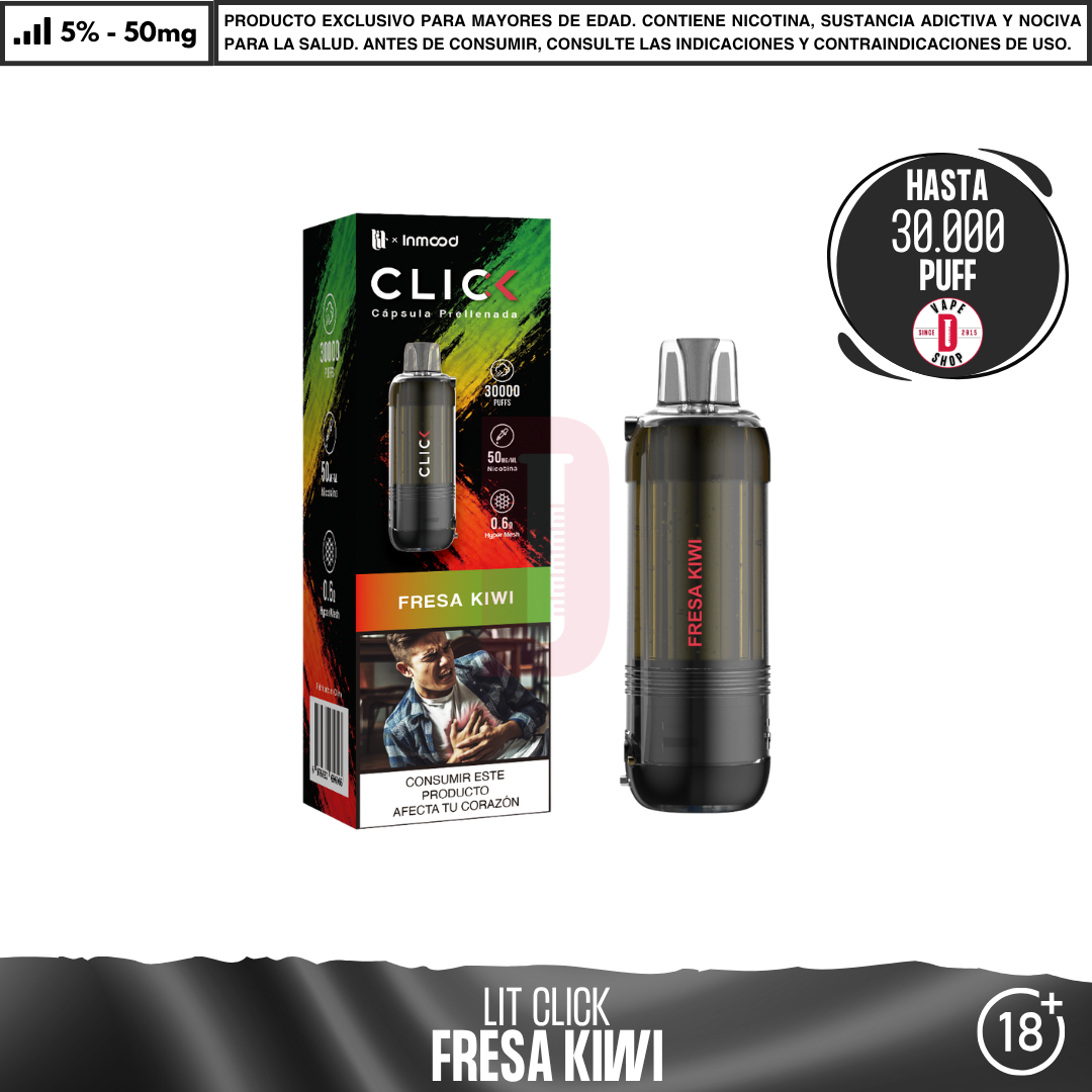 Lit Click - Recambio Individual 30000 PUFF