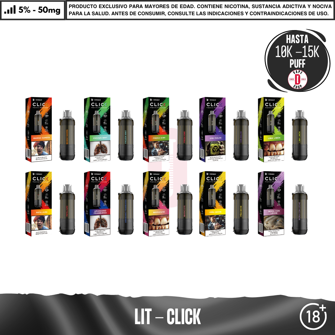 Lit Click - Recambio Individual 30000 PUFF
