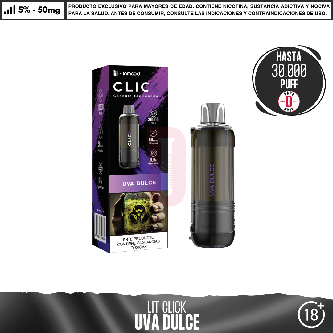 Lit Click - Recambio Individual 30000 PUFF