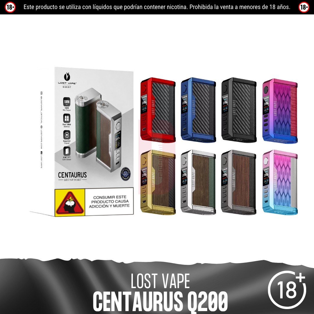 Lost Vape - Centaurus Q200 Box Mod
