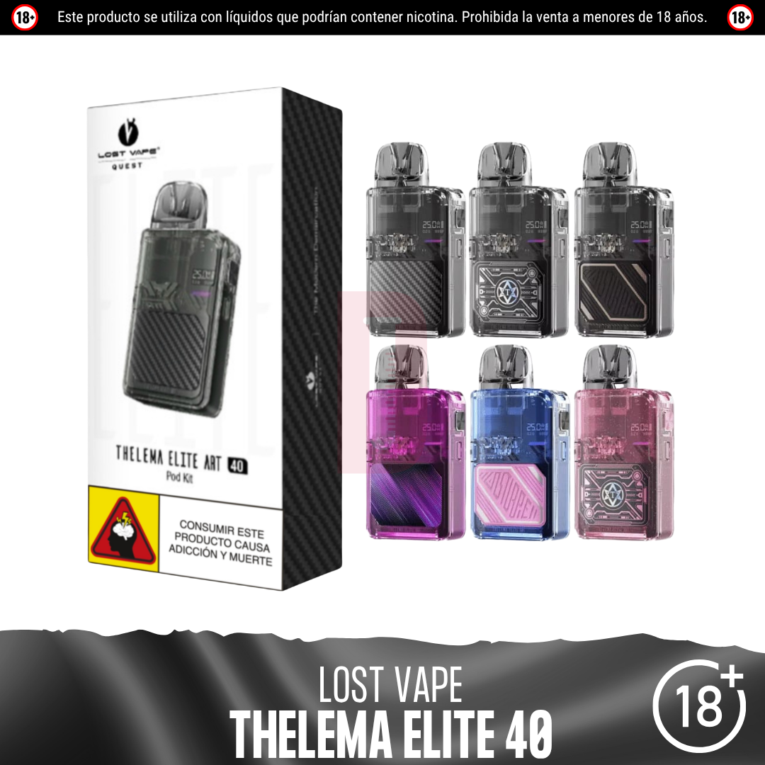 Lost Vape - Thelema Elite Art 40 Kit