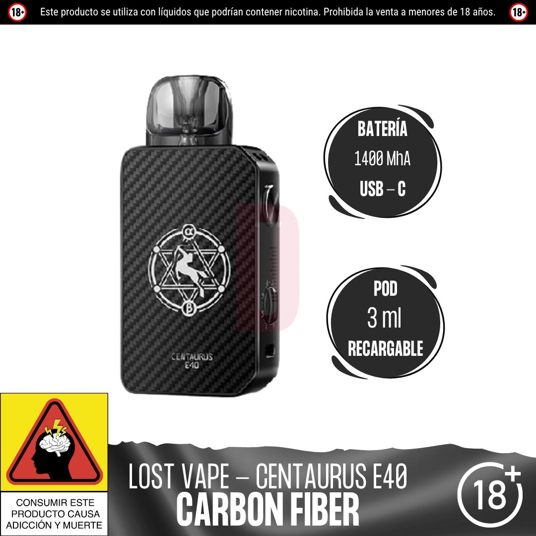 Lost Vape - Centaurus E40 Kit