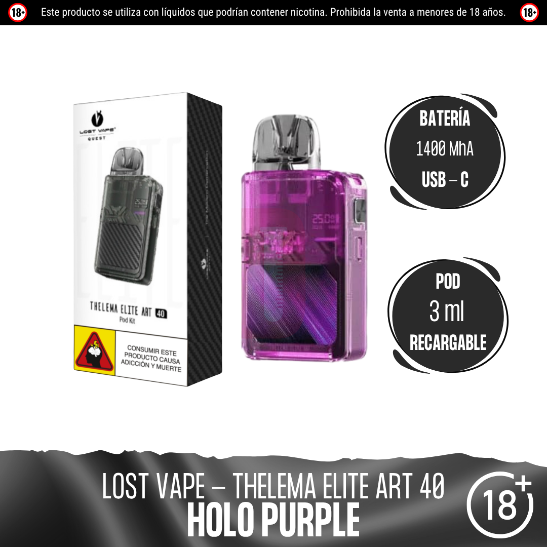 Lost Vape - Thelema Elite Art 40 Kit