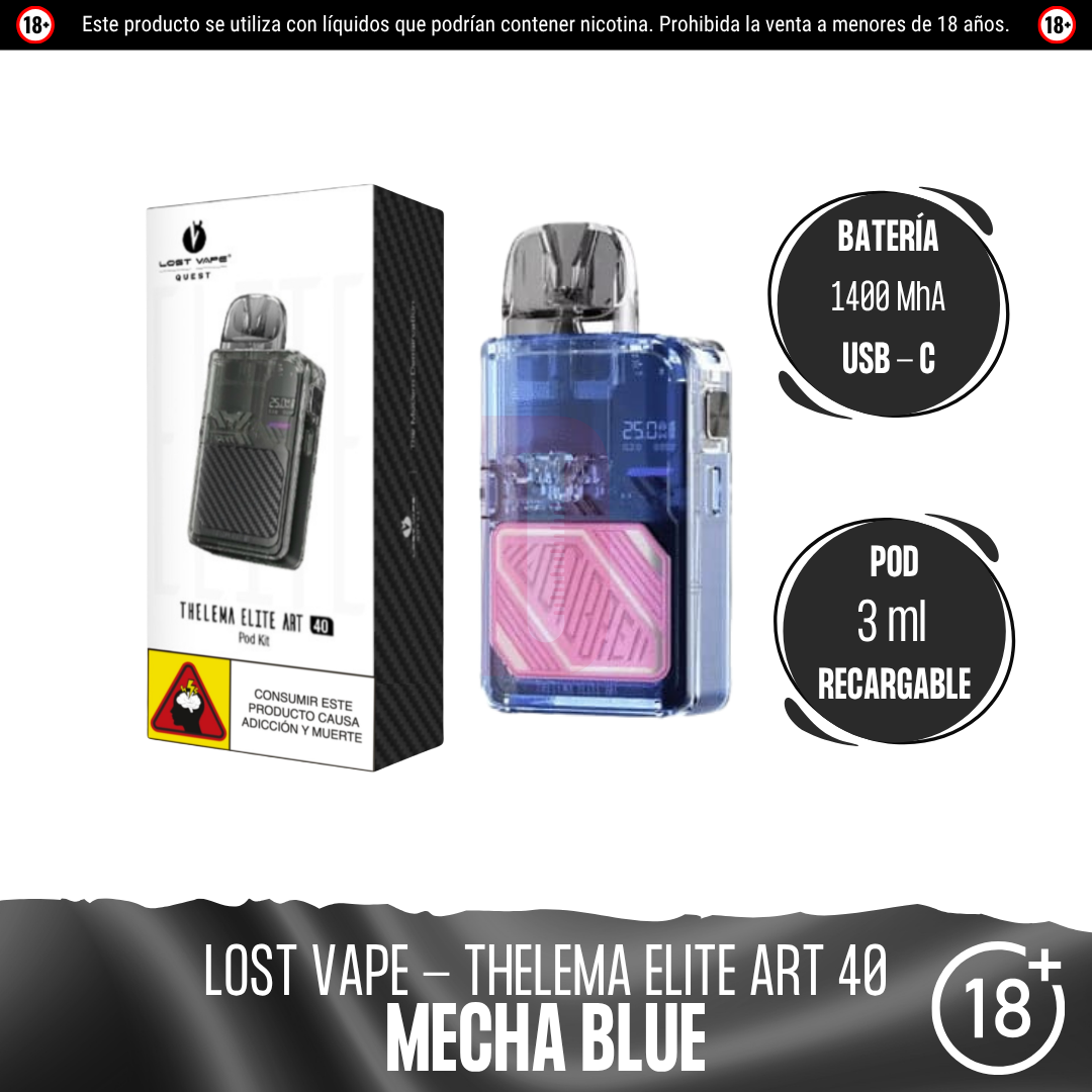 Lost Vape - Thelema Elite Art 40 Kit