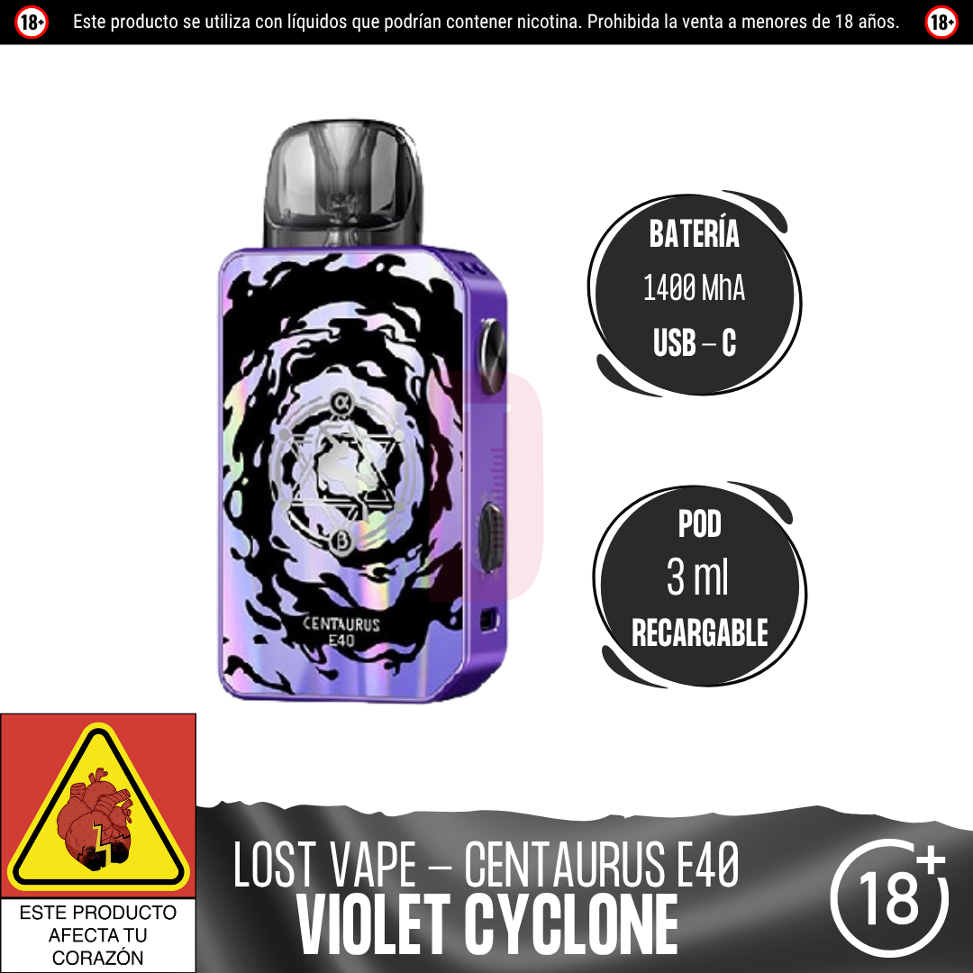 Lost Vape - Centaurus E40 Kit