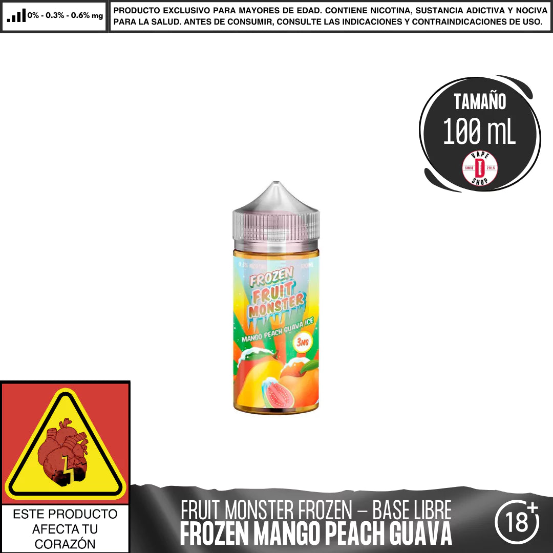 Frozen Fruit Monster Mango Peach Guava Ice