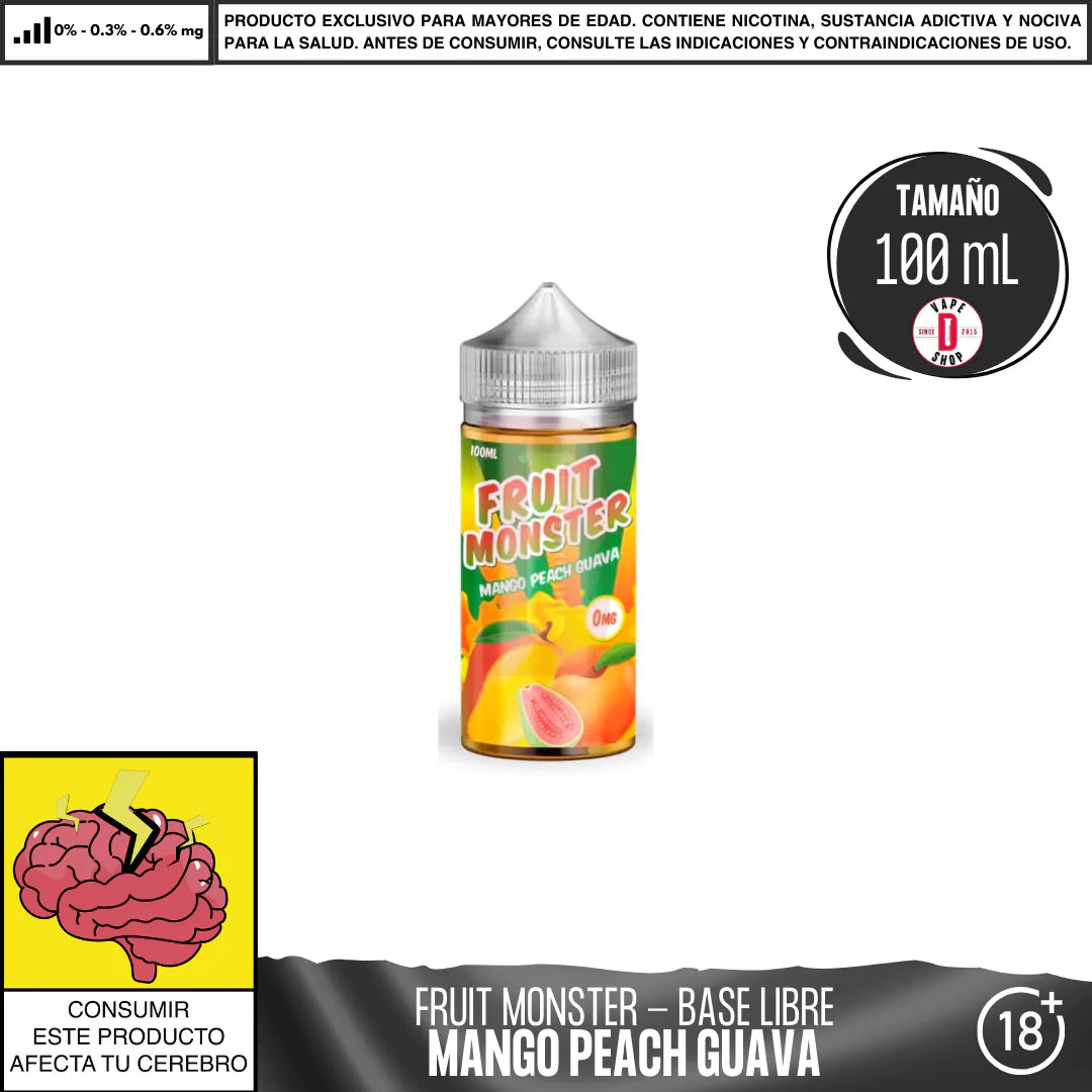 Fruit Monster Mango Peach Guava