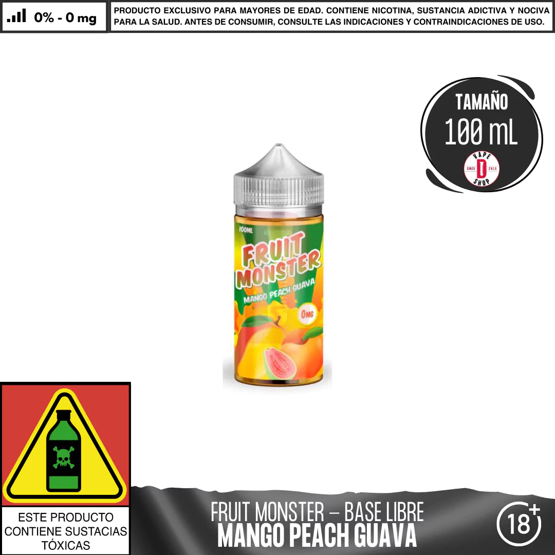Fruit Monster Mango Peach Guava