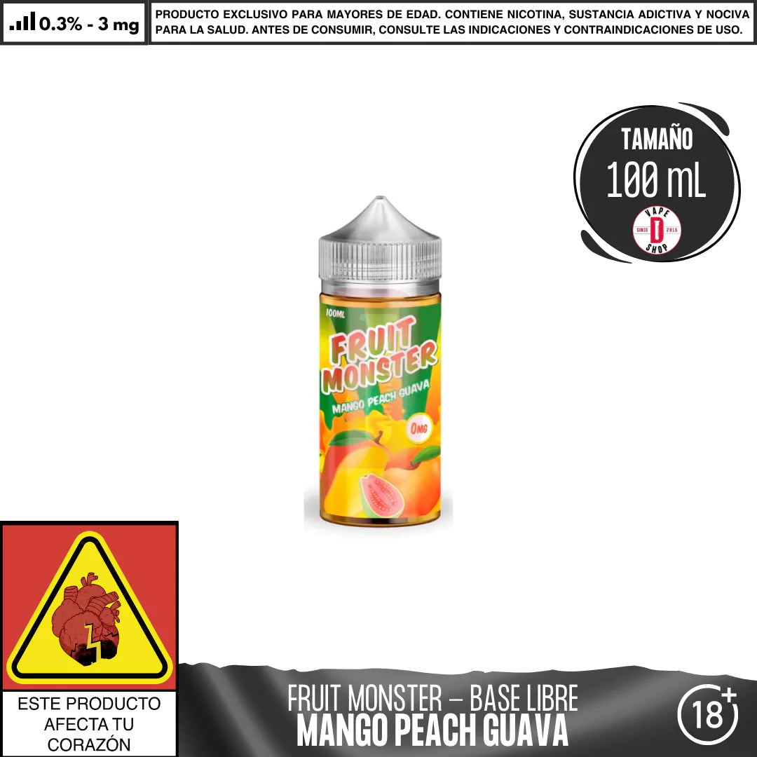 Fruit Monster Mango Peach Guava