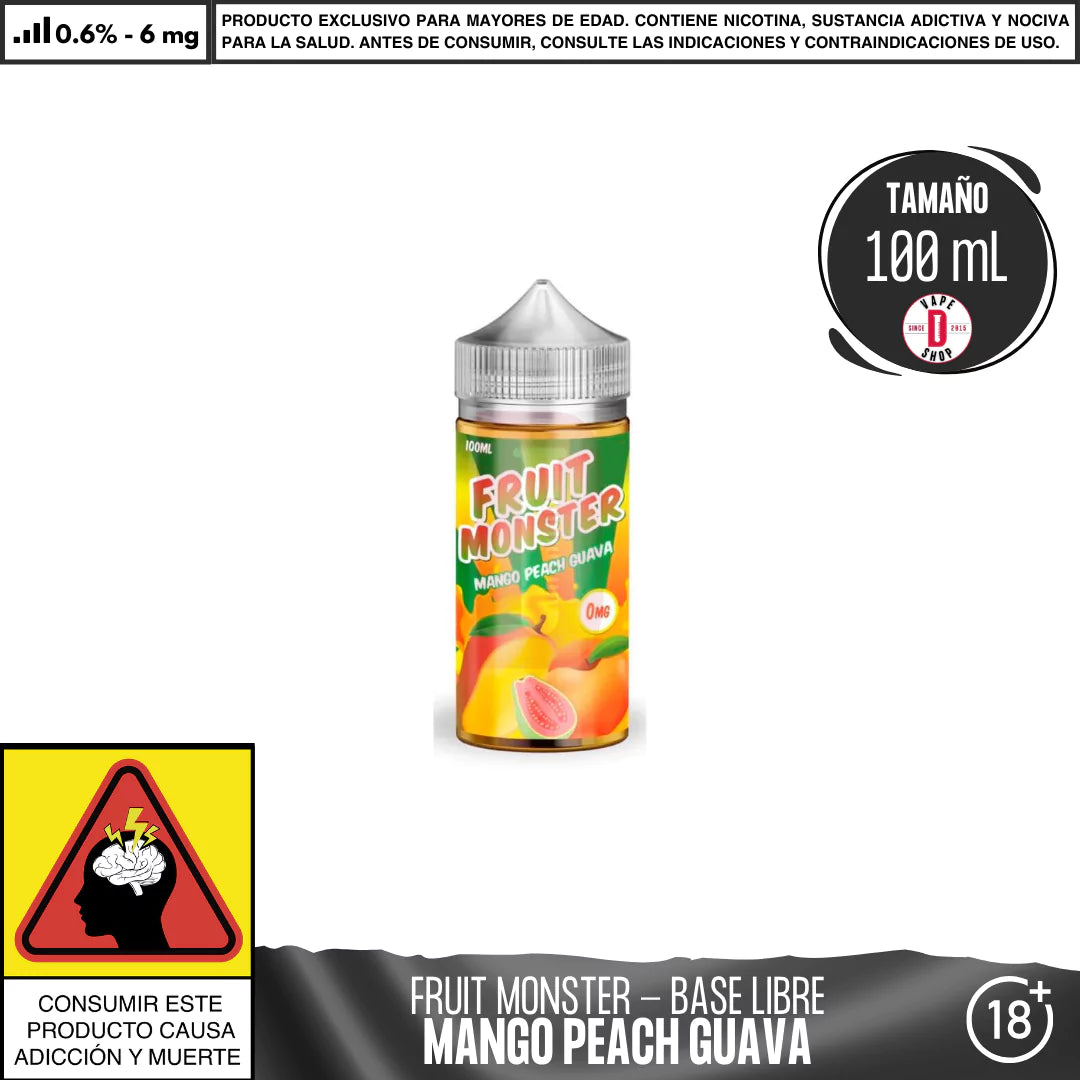 Fruit Monster Mango Peach Guava