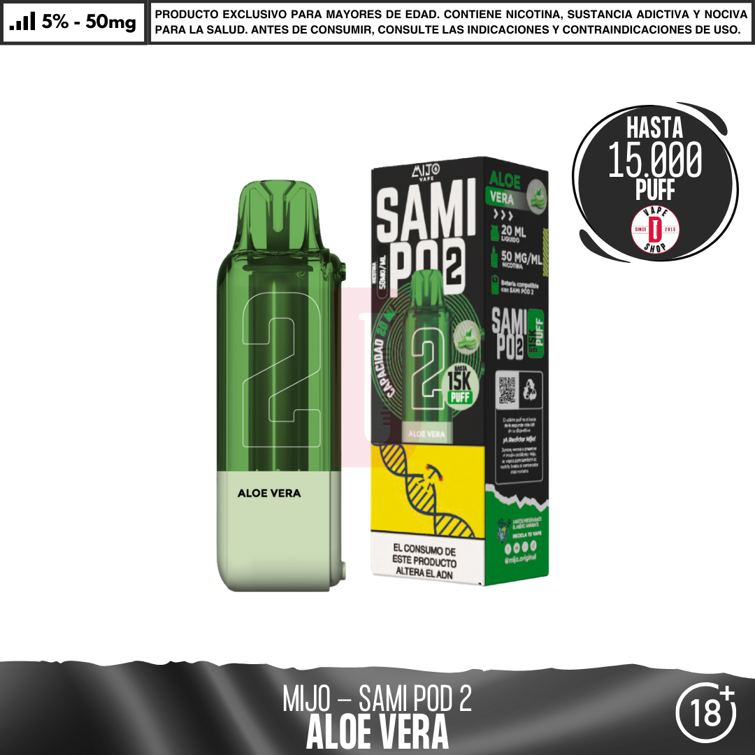 Mijo Vape - Sami pod 2 15000 PUFF