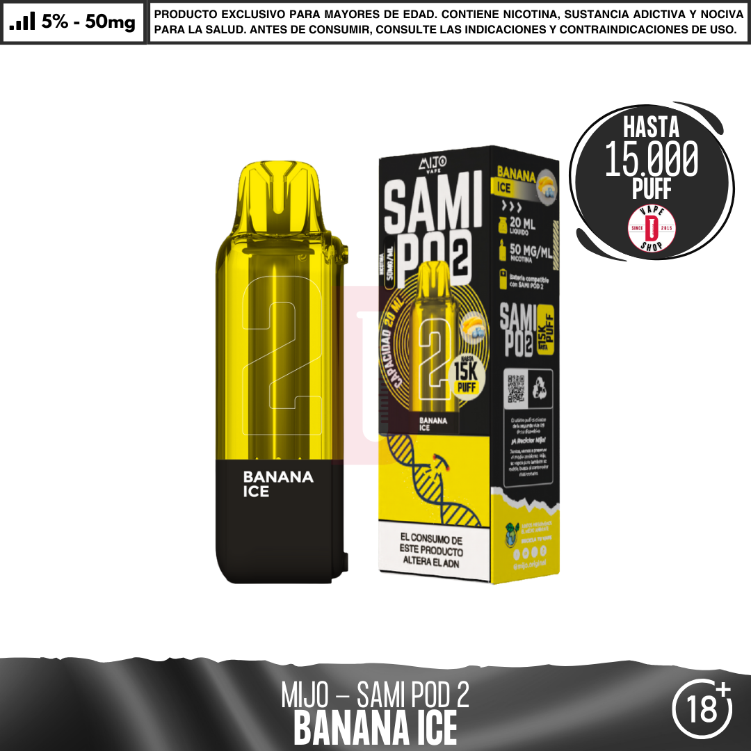 Mijo Vape - Sami pod 2 15000 PUFF