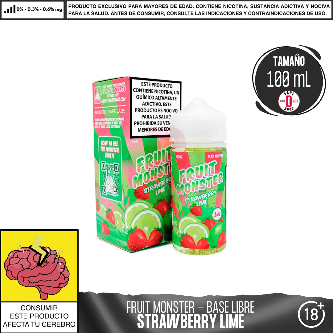 Fruit Monster Strawberry Lime